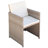 Ardene Rectangular 2 - Person Bistro Set with Cushions-648831441