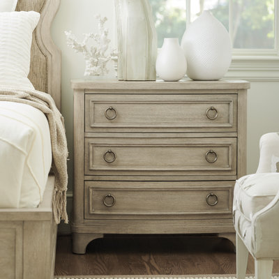 Malibu 34'' W Solid Wood Nightstand