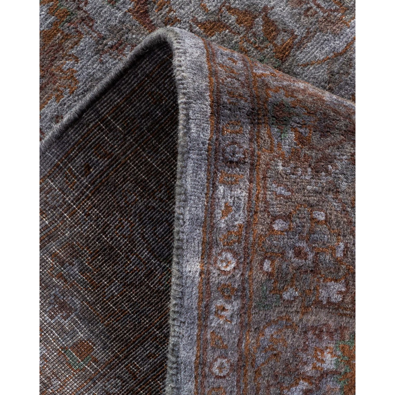 Xiah One-of-a-Kind 2' 6" X 12' 7" Hand Knotted Area Rug