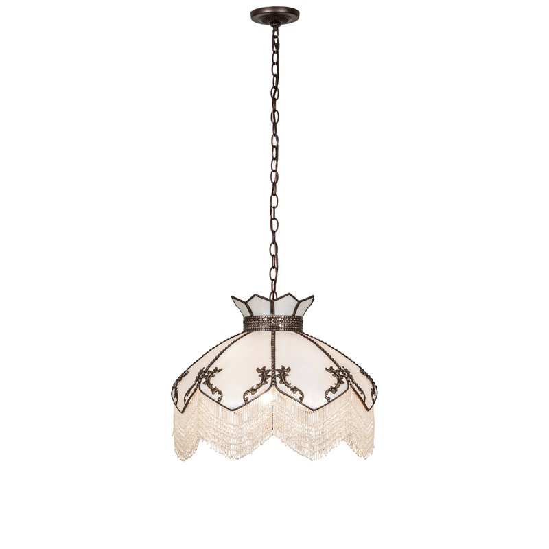 3 - Light Geometric Chandelier