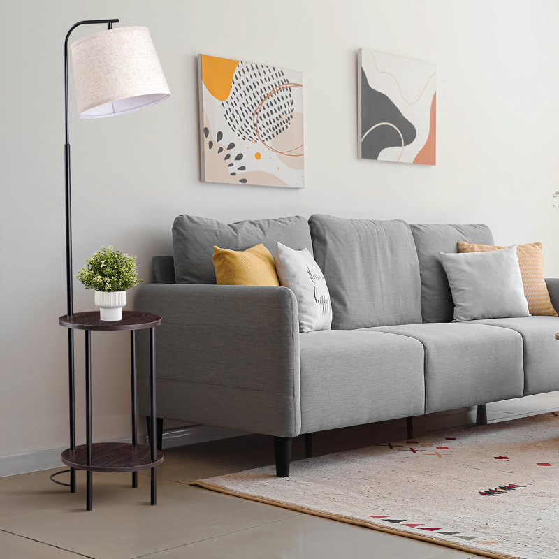 62'' Tray Table Floor Lamp