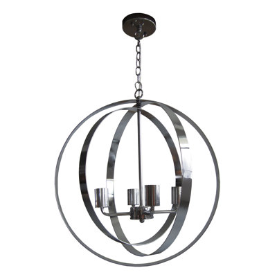 Blanchette 4 - Light Globe Chandelier