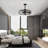 Mill 20'' Ceiling Fan with LED Lights