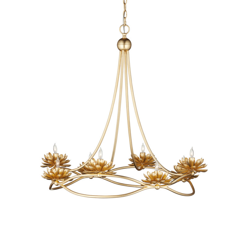 Currey & Company Cyrene 8-Light Chandelier