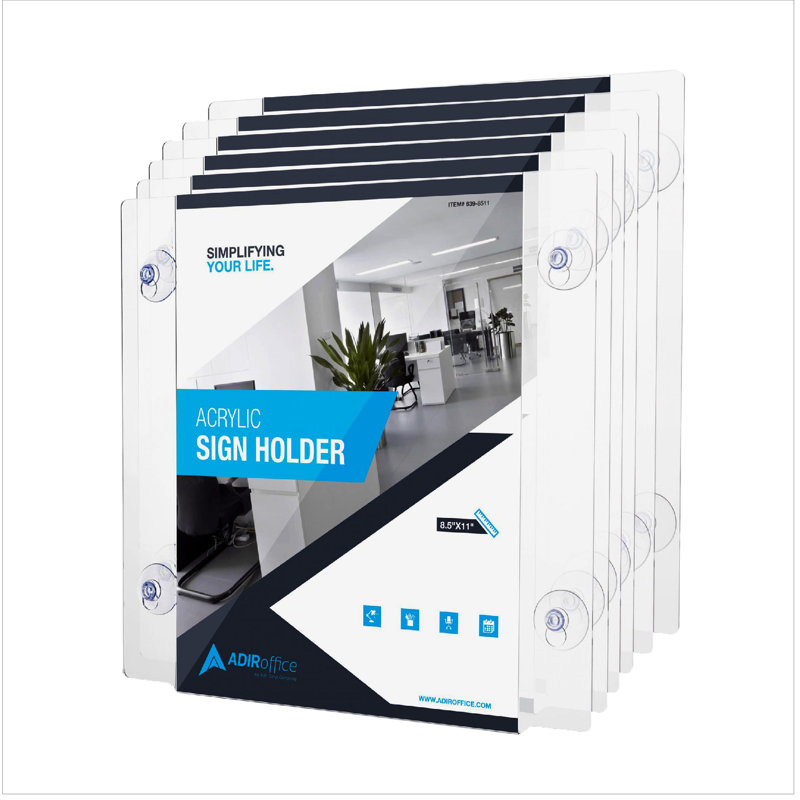 Porte-affiche pour fenêtre, Pack of 24
