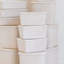 Sculpted Felt Storage Bin - Wide with Lid-97811102