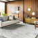 Elaenor Abstract Hand-Tufted Blue/Beige Area Rug