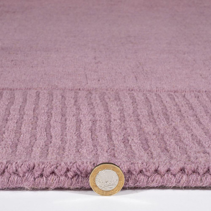Abdourahman Solid Colour Hand Woven Area Rug, Rectangle 120 x 170cm 