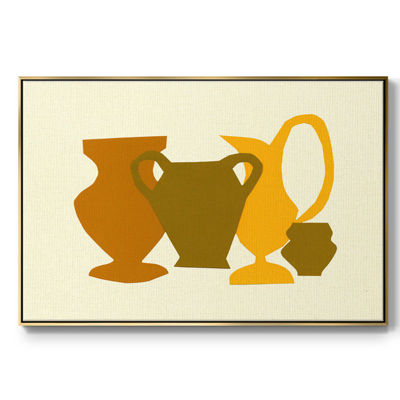 Posing Pottery II, Or, H 25 po x l 37 po x P 2 po