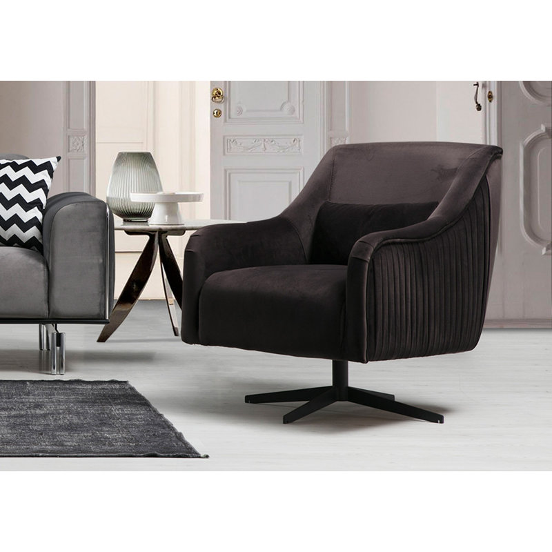 Fauteuil en polyester l 28,35 po Henriques