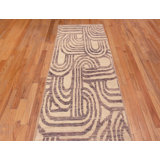 Nazmiyal Collection Modern Art Deco Hallway Runner Rug