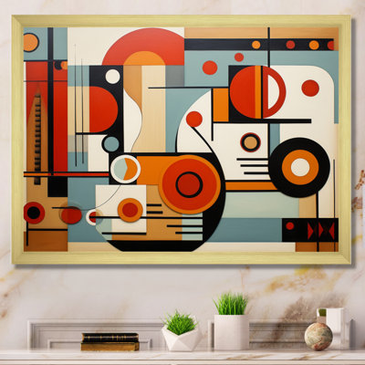 " Colourful Mid Century Graphic Geometrics "