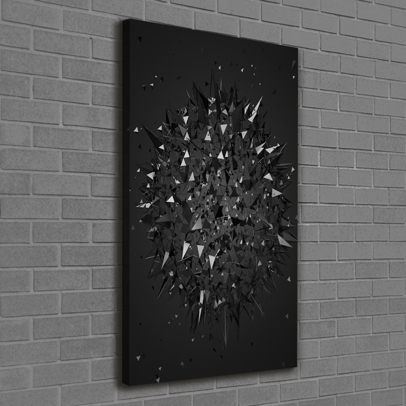3D Abstraction - Wrapped Canvas Print