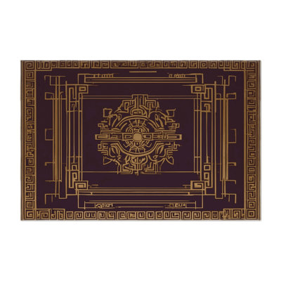 Byzantine Elegance Indoor And Outdoor Area Rug