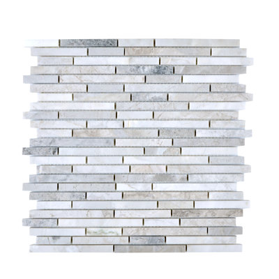 Carreau de mosaïque linéaire en pierre artificielle