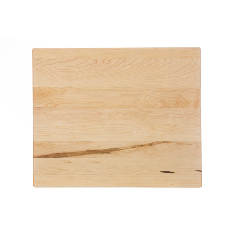 Maple Wood Rectangular Reversible Cutting Board 17" x 14"