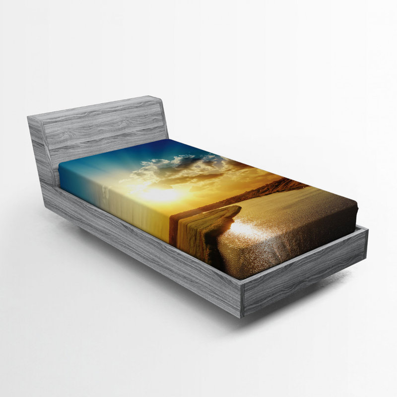 Microfiber Fitted Sheet, Twin Fitted Sheet