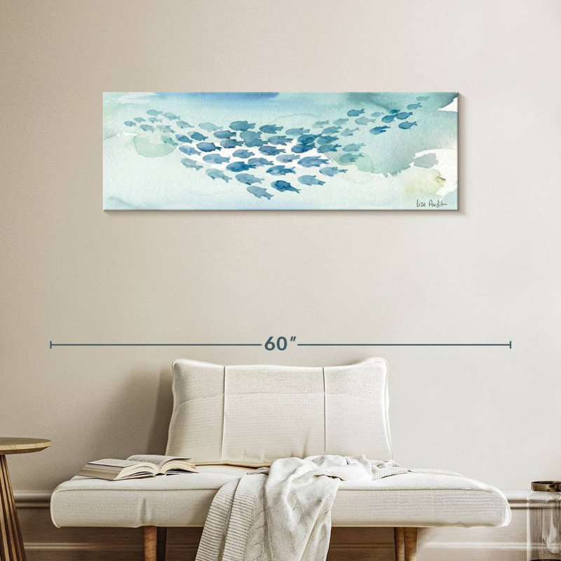 Sea Life Pineapple Shades, reproduction sur toile, H 45 po x l 15 po x P 1,25 po