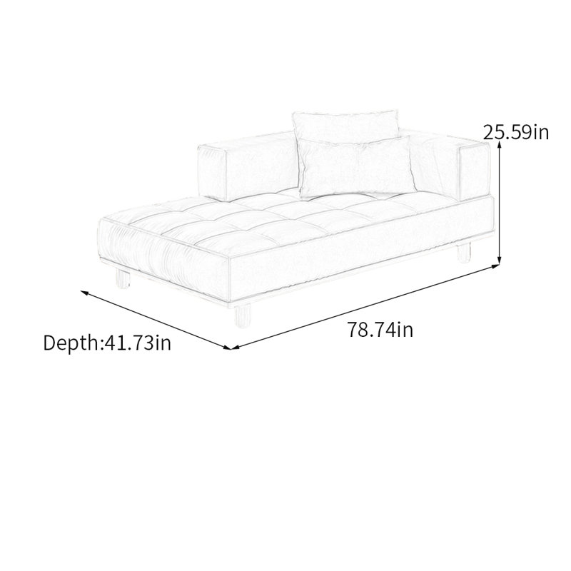 Janoah, Orienté à droite, Beige