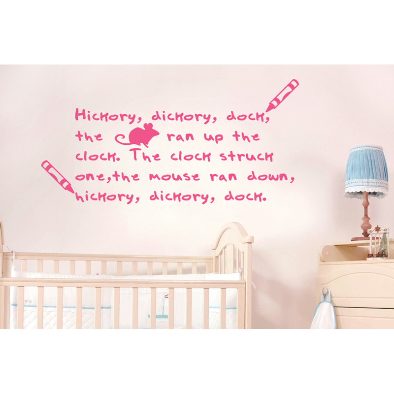 Wall Decal, Pink