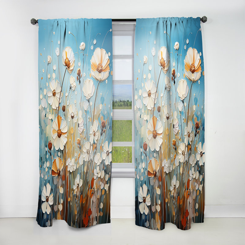Brookhhurst - Rideau Meadow - Rideau obscurcissant sans motif - 1 panneau, L 52 po x L 95 po