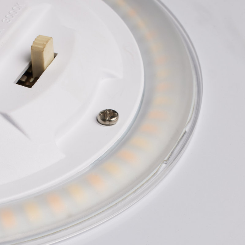 Plafonnier encastré 1 lumière DEL 11 po