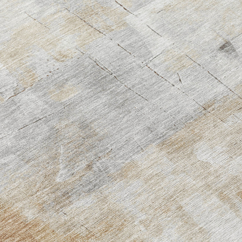 Tapis ivoire intérieur / extérieur Braeain, 8 pi x 8 pi