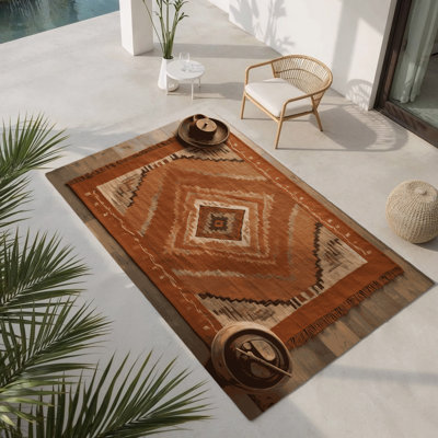 Tapis intérieur et extérieur Adobe Charm