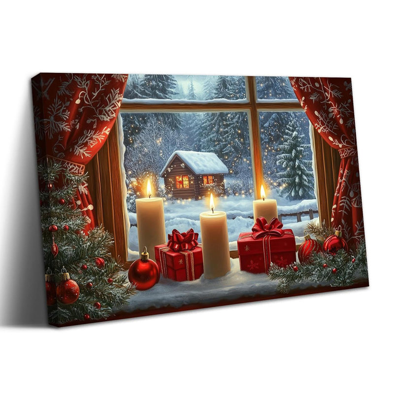 1 Piece Wrapped Canvas Wall Art, 60cm H x 90cm W