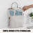 2 Pcs Wall-Hanging Storage Bags,Desktop Organizer Basket Cotton Linen Hanging Storage Basket For Kitchen,Bderoom,Living Room-Plant
