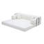 Canapé-lit convertible, canapé-lit pliant en velours côtelé à structure fixe, canapé-lit de salon pour chambre à coucher de salon-1502951819