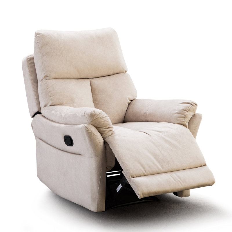 Upholstered Recliner, Beige