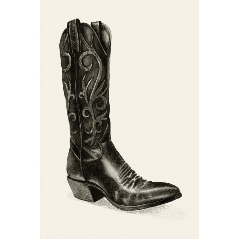 Shiny Boots I by Grace Popp - Painting Print, 76cm H x 51cm W, Wrapped Canvas