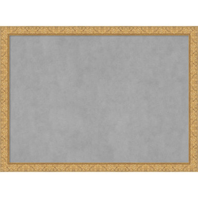 Lila Gold Framed Magnetic Board - Magnet Board, Organization Board