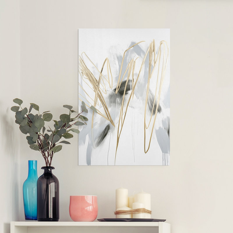 Série ABSTRACT DCCL XXXI - Impression sur toile seulement - NON CADRE, 12" H x 8" W