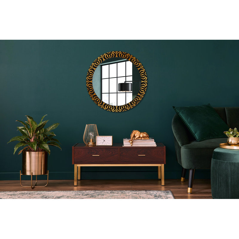 Huldar Glass Flat Wall Mirror