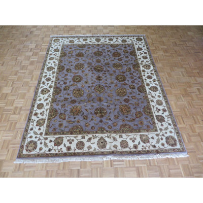 One-of-a-Kind 8'1" X 10'1" Silk Area Rug in