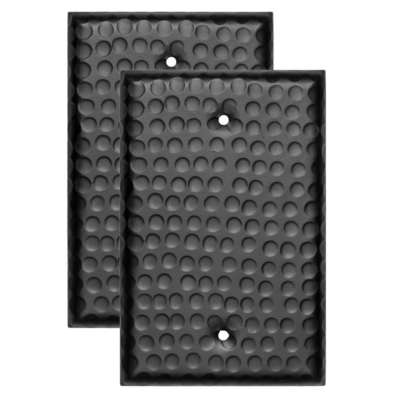 Plaque murale vide, Noir mat