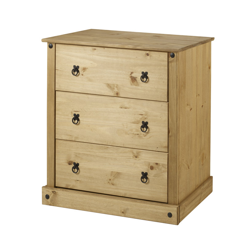 Bridewell 83cm W 3 - Drawer Chest of Drawers