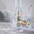 Single-handle, high-arc kitchen sink faucet with a dual-function pull-down spray; modern countertop-mounted kitchen mixer faucet, suitable for farmhouse-style kitchens.-122556124
