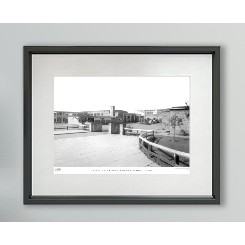 Teesville, Eston Grammar School C1965 - Single Picture Frame Print, 45cm H x 60cm W x 2.3cm D