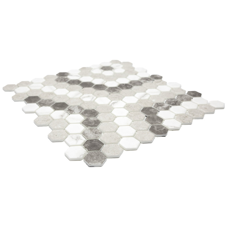 Carreau de mosaïque en verre 1,25 "Eterna