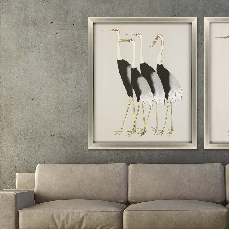 «Flock Together» par Climente - Shadowbox, reproduction d'art