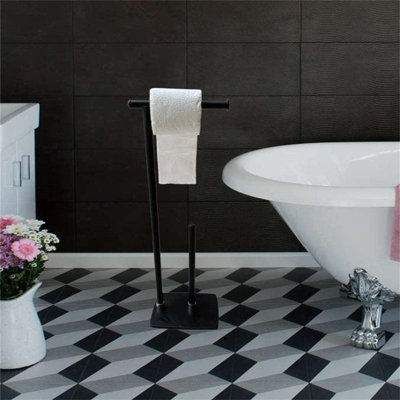 Gazali Free Standing Toilet Paper Holder