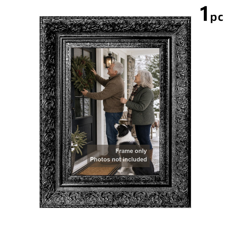 Cadre photo 8 "x 10" noir 1PC, Black, 1, 8" W x 10" H