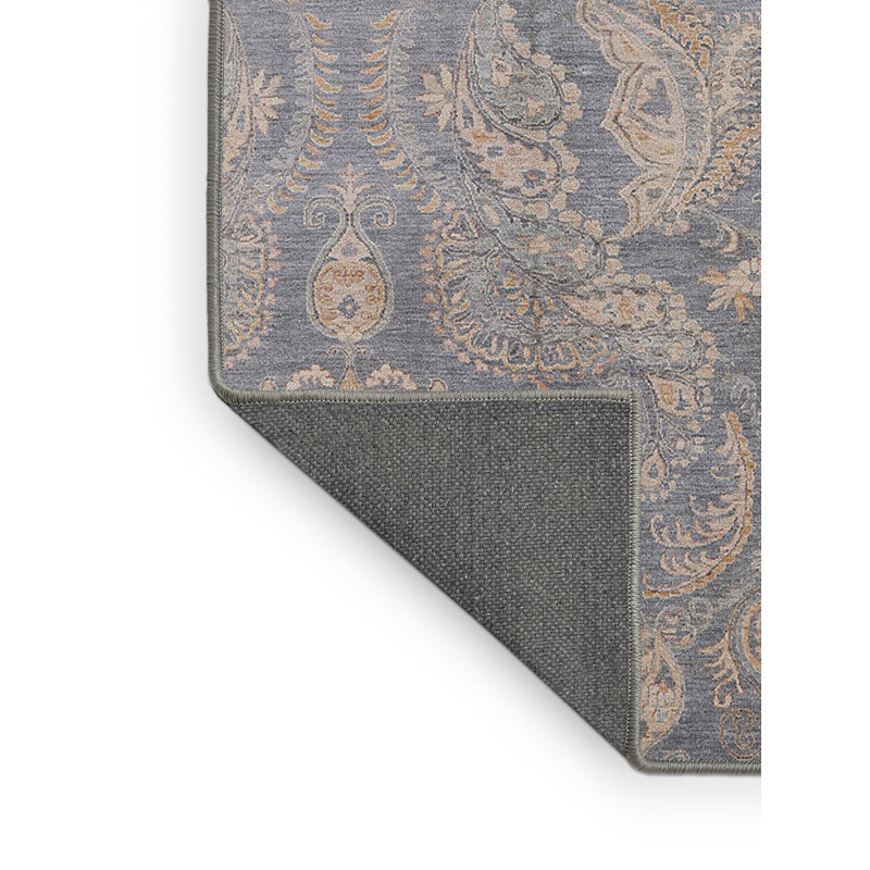 Tapis oriental gris / beige Pym, Rectangle 8 pi x 12 pi