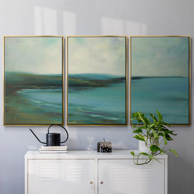 «The Sound», reproduction sur toile 3 pièces