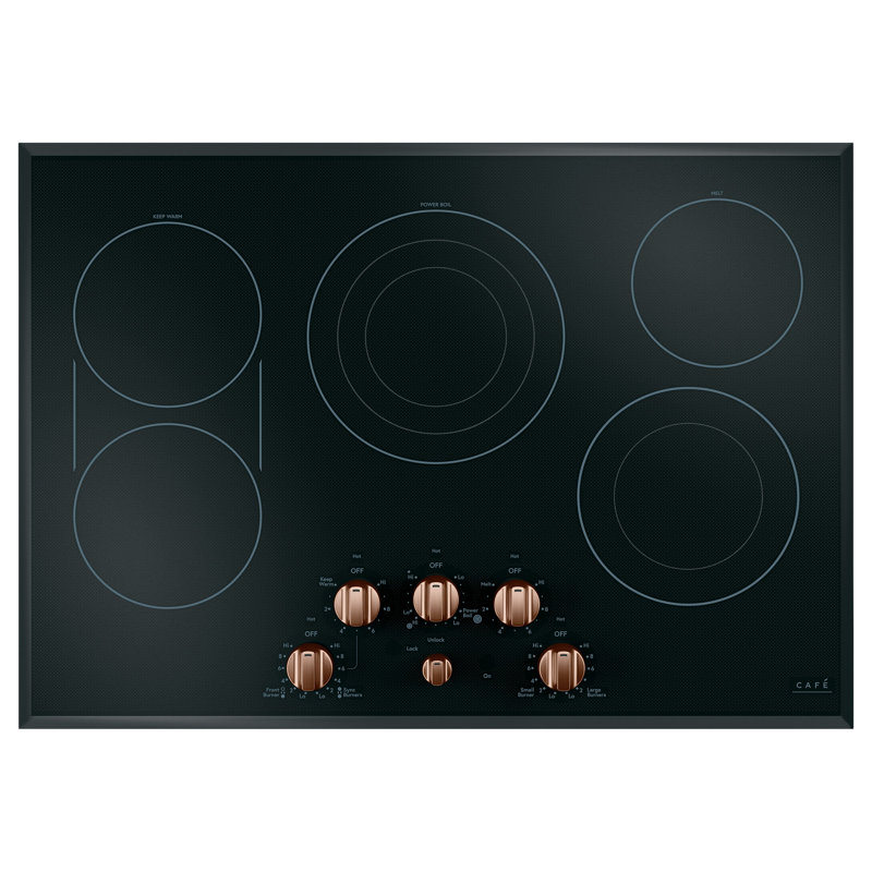 Cooktop Knob, Brushed Copper