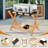 Folding Bamboo Luggage Rack-65914883