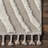 Ianthe Abstract Stripes High-Low Tasseled Area Rug-1603027266